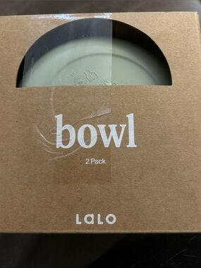 Lalo Sage Green Bowl 2-Pack — Durable Dinnerware new in box